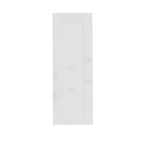 Anchester Assembled 12x42x12 in. 1 Door Wall Cabinet with 3 Shelves in Classic White