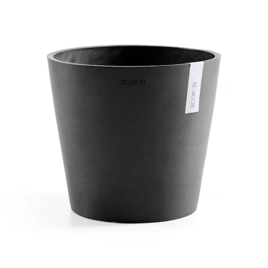 Amsterdam 16 in. Dark Grey Premium Sustainable Planter