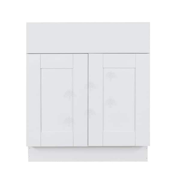 Anchester Assembled 24 in. W x 21 in. D x 33 in. H Bath Vanity Cabinet Only with 2 Door